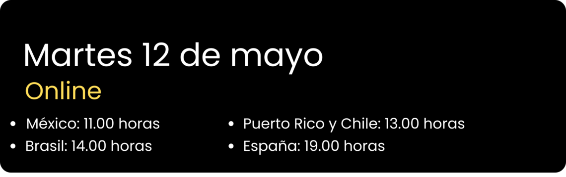 Martes 12 de mayo de 2026